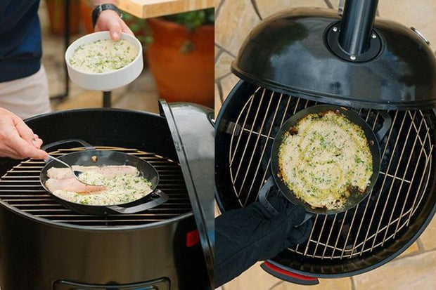 Herb-Crusted Tilapia on the Smoker Grill