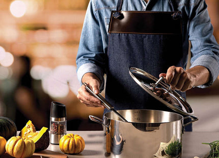 Tramontina 3-Ply Stainless Steel 5 Pcs. Cookware Set