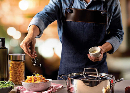Tramontina 3-Ply Stainless Steel 5 Pcs. Cookware Set