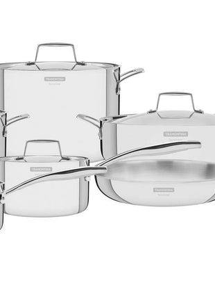 Tramontina 3-Ply Stainless Steel 6 Pcs. Cookware Set - Tramontina Store UK