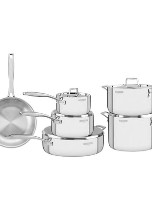 Tramontina 3-Ply Stainless Steel 6 Pcs. Cookware Set - Tramontina Store UK