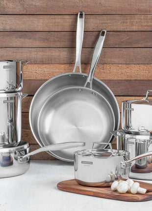 Tramontina 3-Ply Stainless Steel 8 Pcs. Cookware Set - Tramontina Store UK