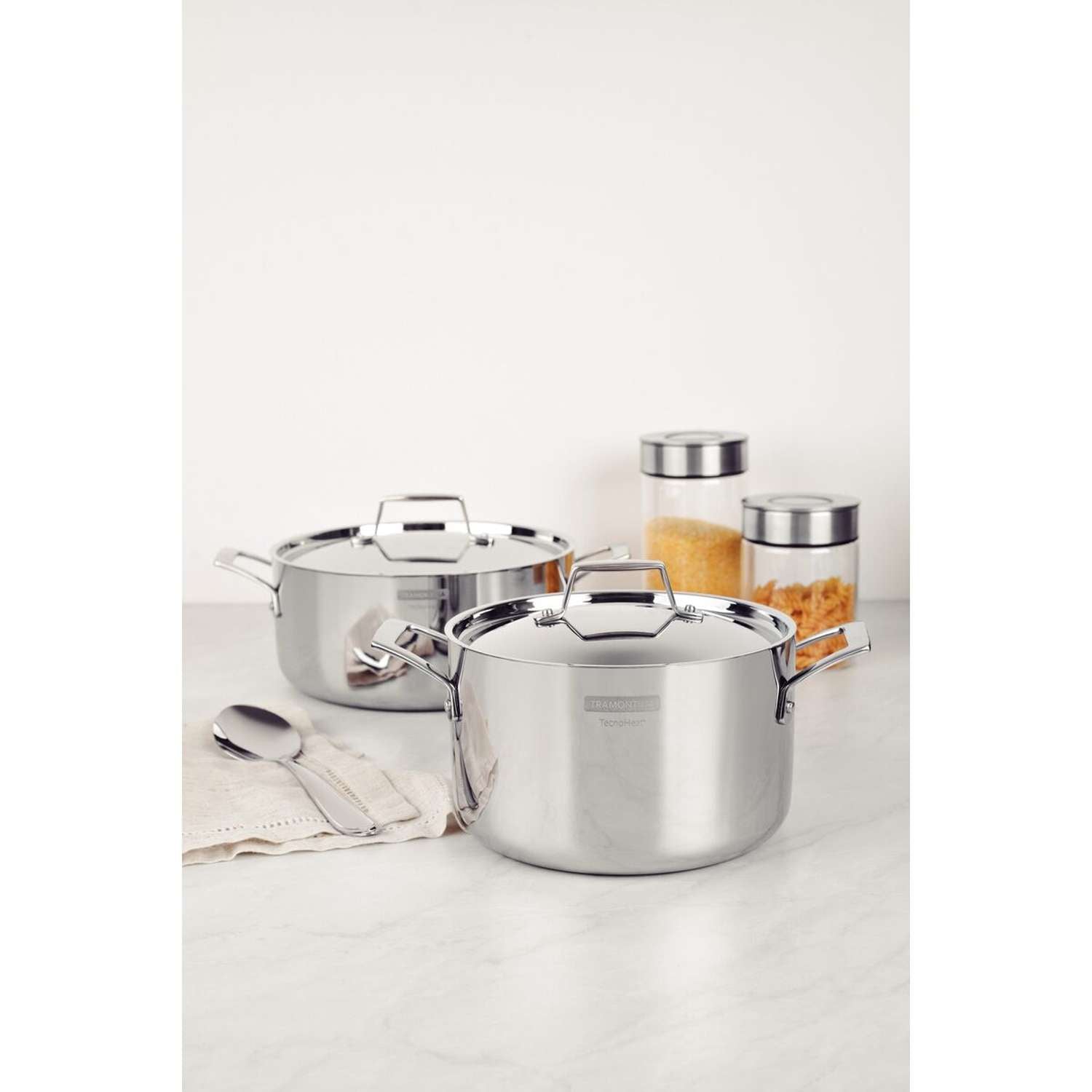 Tramontina 3 Ply Stainless Steel Casserole 24cm 4.4l Tramontina Store