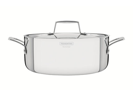 Tramontina 3-Ply Stainless Steel Casserole 24cm (4.4l) Tramontina Store