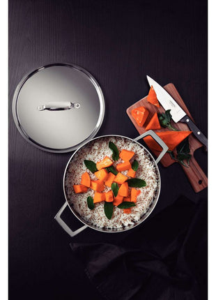 Tramontina 3-Ply Stainless Steel Deep Casserole 20cm (3.8l) - Tramontina Store UK