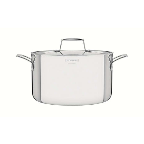 Tramontina 3-Ply Stainless Steel Deep Casserole 20cm (3.8l) - Tramontina Store UK