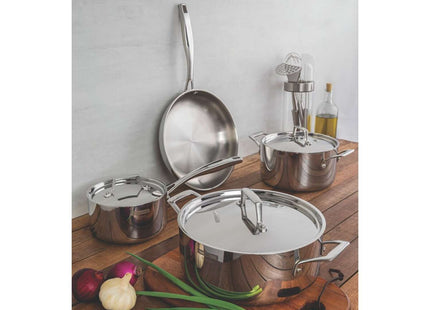 Tramontina 3-Ply Stainless Steel Deep Casserole 20cm (3.5l) Tramontina Store