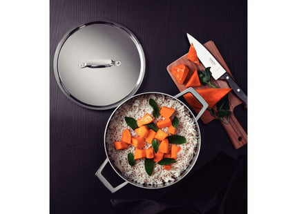 Tramontina 3-Ply Stainless Steel Deep Casserole 24cm (5.8l)