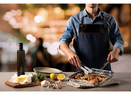 Tramontina 3-Ply Stainless Steel Griddle Pan 28cm (1.9l)