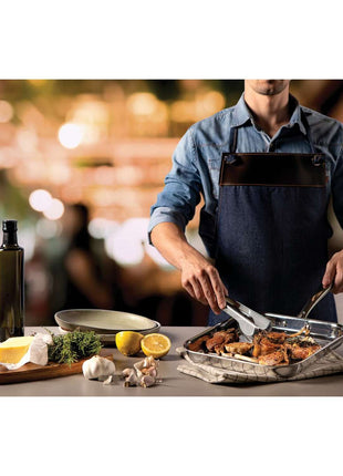 Tramontina 3-Ply Stainless Steel Griddle Pan 28cm (1.9l) - Tramontina Store UK