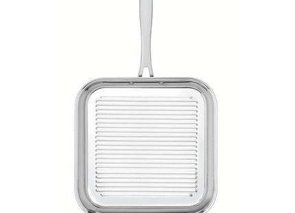 Tramontina 3-Ply Stainless Steel Griddle Pan 28cm (1.9l)