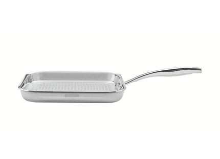 Tramontina 3-Ply Stainless Steel Griddle Pan 28cm (1.9l) Tramontina Store