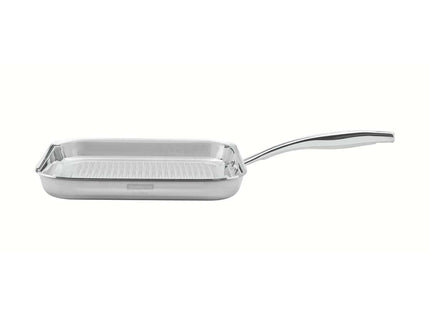 Tramontina 3-Ply Stainless Steel Griddle Pan 28cm (1.9l)