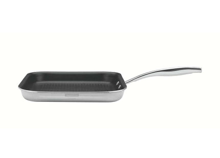 Tramontina 3-Ply Stainless Steel Non-Stick Griddle Pan 28cm (1.9l)